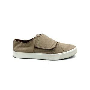 Vince | Blair Velcro Woven Burlap Sneaker Size 9